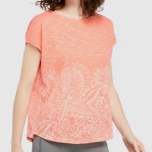 Ocean & Coast coral subtle print short sleeve shirt